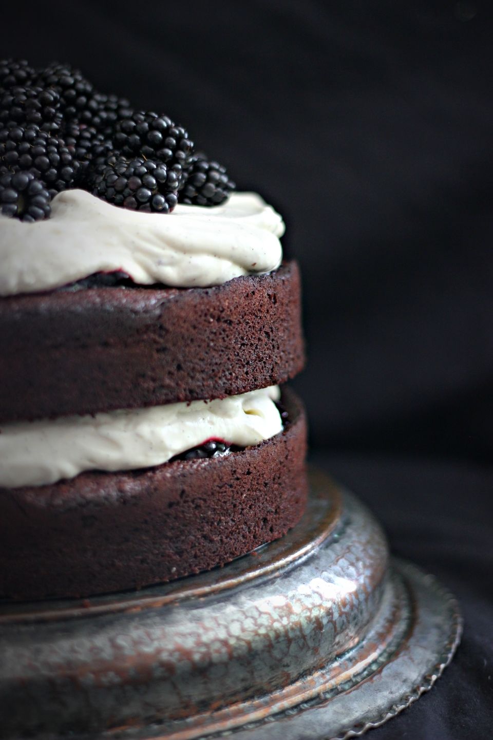 BLACKBERRY LAYER CAKE