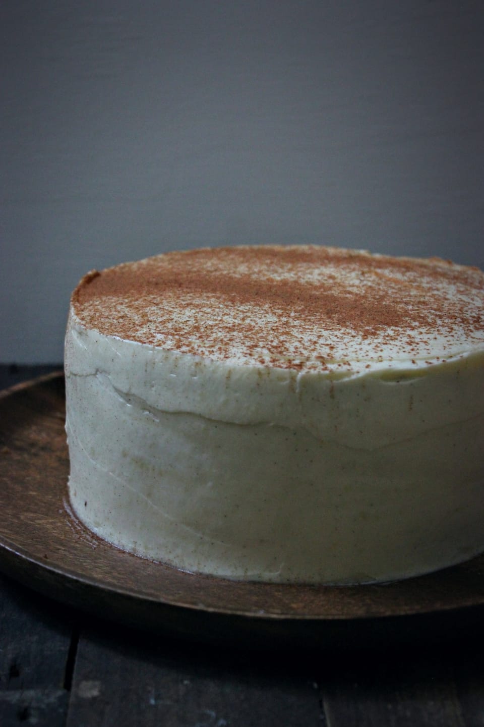 CARROT CAKE WITH LEMON CREAM CHEESE FROSTING