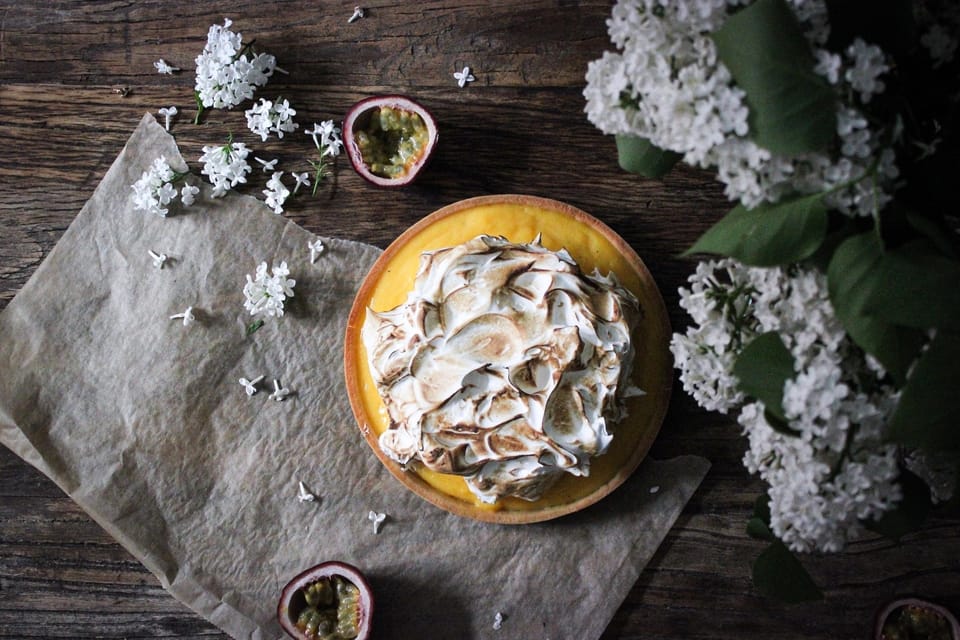 PASSION FRUIT TART